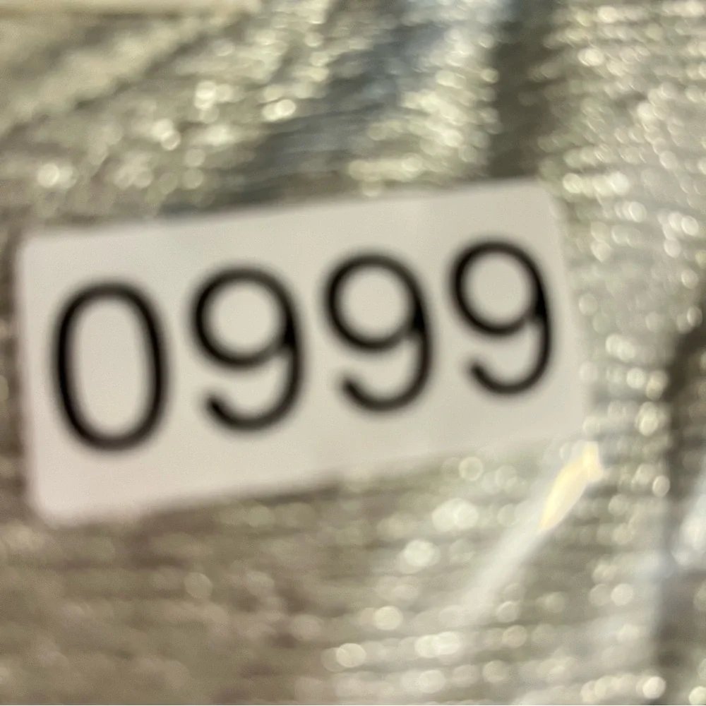 NEW Mini Boden 11-12y Silver Sparkly Dress 0999 holiday ruffle 152cm sleeveless
